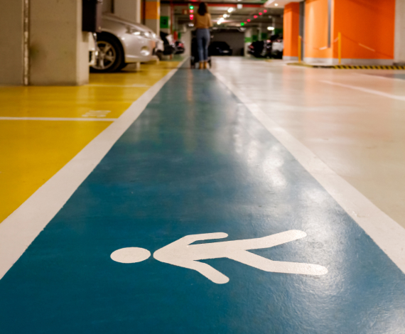 Broadcast Systems For Walk way