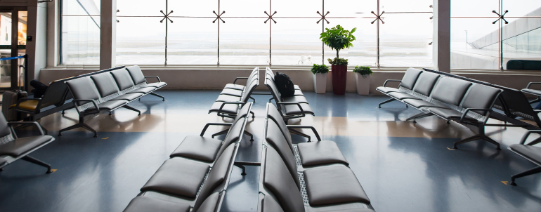 Lounge, arrival & departure areas